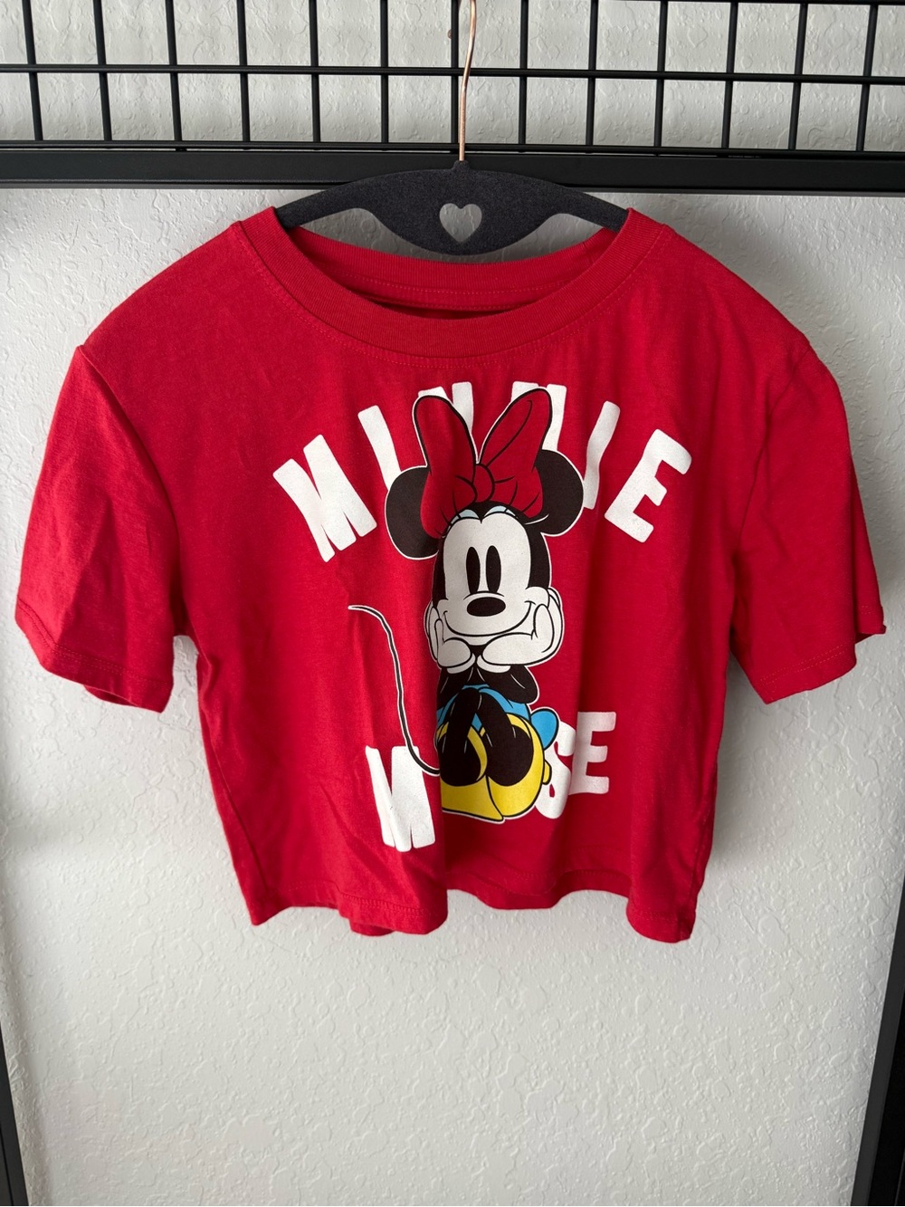 Disney Red Minnie Mouse Graphic Tee